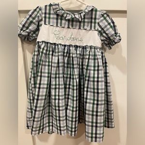 Caroline embroidered Lu & Mi dress 4T EUC